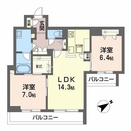 コトーネ（ＢＥＬＳ認証・ＺＥＨ）の物件間取画像